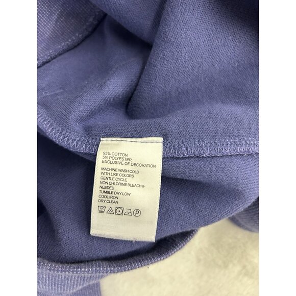 Tommy Bahama Sweater Mens Medium Purple Playa Tini Quarter Zip Mock Neck - Picture 10 of 15